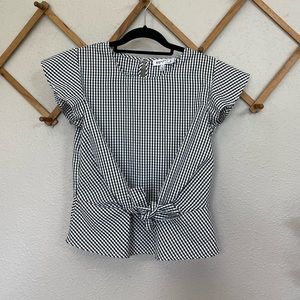 Kontrol Contemporary Checkered Top